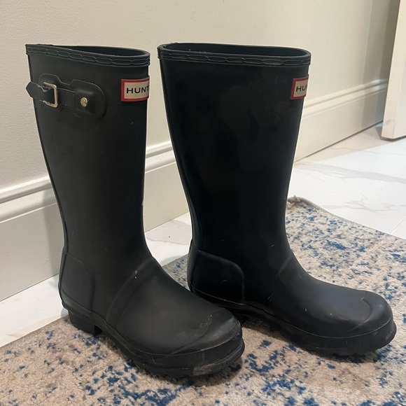 Hunter Other - Hunter Boots Big Kids Original Rainboot 3G/2B Black